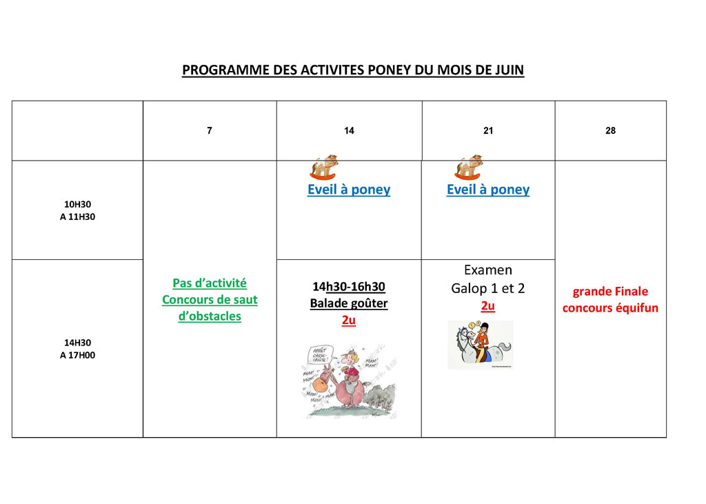 PROGRAMME-DES-ACTIVITES-PONEY-DU-MOIS-DE-JUIN-2015