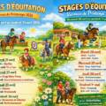 Les inscriptions aux stages d&rsquo;équitation vacances printemps 2026 sont ouvertes au centre équestre des écuries Sainte Anne